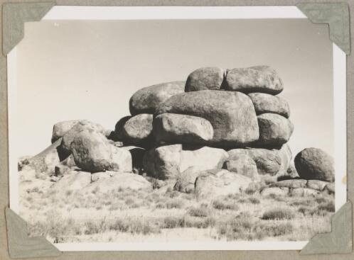 Rock formations of the Devils Marbles, Northern Territory, ca. 1946, 3 [picture]