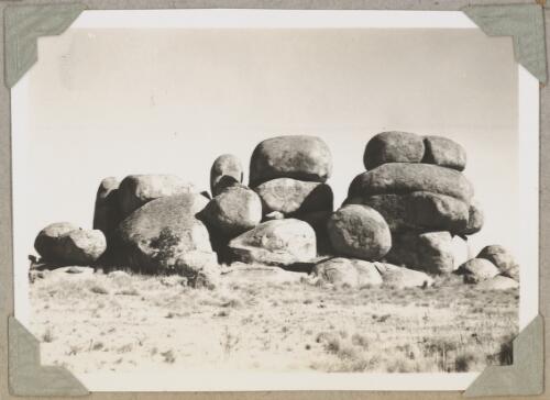 Rock formations of the Devils Marbles, Northern Territory, ca. 1946, 4 [picture]