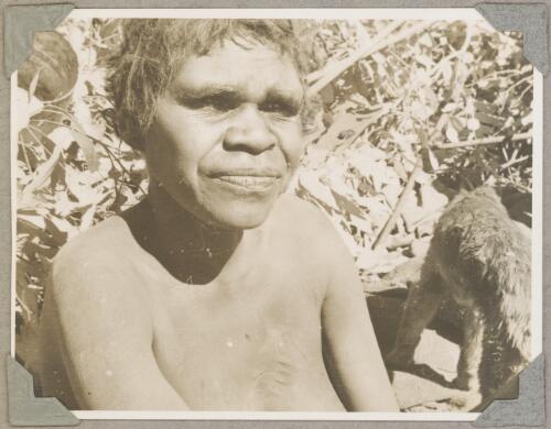 Portrait of an unidentified Aboriginal woman, Ernabella, South Australia, ca. 1946 [picture]