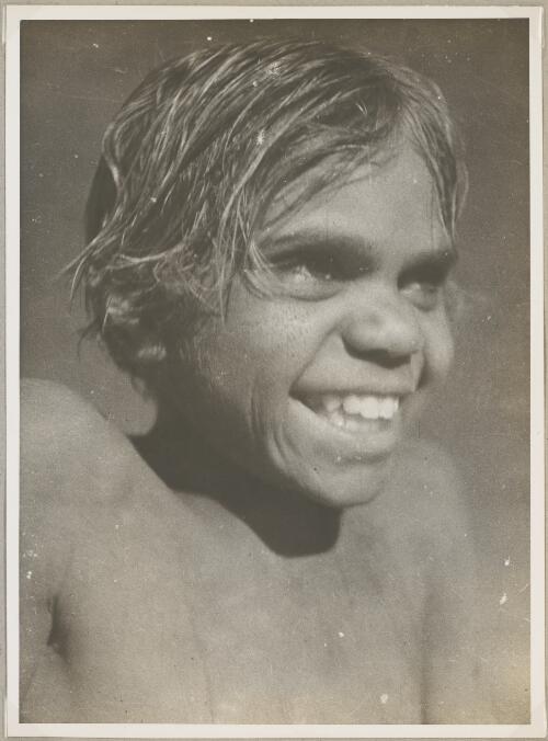 Portrait of Nantjinin, a Pitjantjatjara girl, central Australia, 1940 [picture] / Charles Mountford