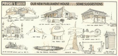 Our new Parliament House...some suggestions [picture] / Pryor