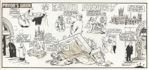 Easter funnies [picture] / Pryor