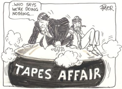 Tapes Affair [Neville Wran] [picture] / Pryor