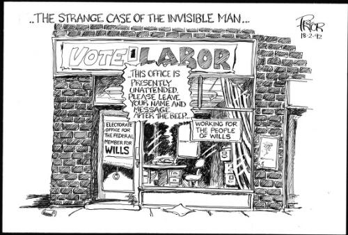 "The strange case of the invisible man" [picture] / Pryor
