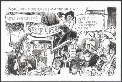 Even more tales from the wild west [Carmen Lawrence and the Easton affair] [picture] / Pryor