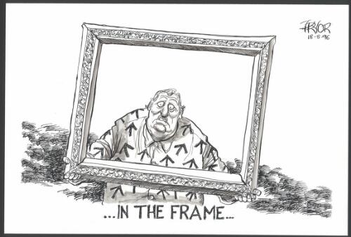 In the frame [Alan Bond jailed for a [picture] / Pryor
