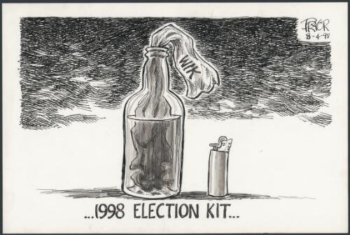 1998 election kit - WIK, 1998 [picture] / Pryor