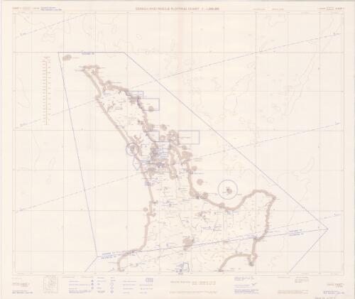 Search rescue and plotting chart, 1:1,000,000, NZMS 253 / Department of Lands and Survey