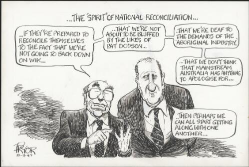 The spirit of national reconciliation 1997 [picture] / Pryor