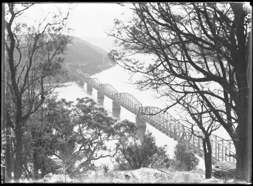 [Hawkesbury River Bridge, New South Wales] [picture] / [Frank Hurley]
