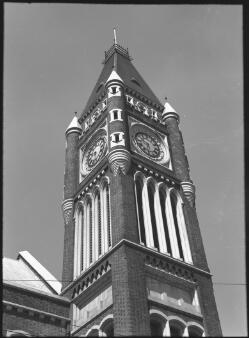 [Perth Town Hall, clock tower, 1] [picture]