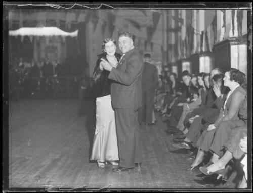 Sergeant Chuck dancing with a woman at the Police Ball, New South Wales,  30 June 1932 [picture]