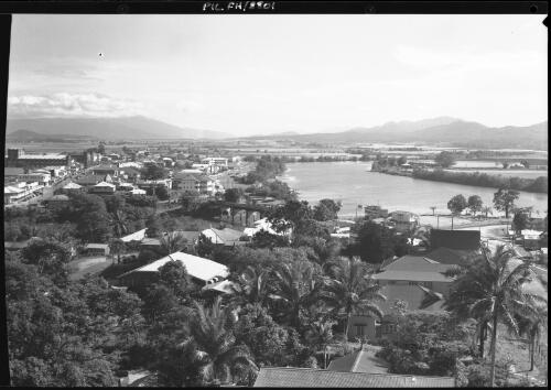 Innisfail from tower, Queensland [picture] / [Frank Hurley]