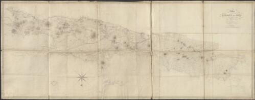 A map of the Island of Java : the eastern portion from Blambangan to Tagal / constructed by Thomas Horsfield, M.D. chiefly from personal surveys during various journies.  The western portion from Cheribon to Bantam / from the map engraved by John Walker, Esqure., in illustration of the History of Java by Sir Thomas Stamford Raffles