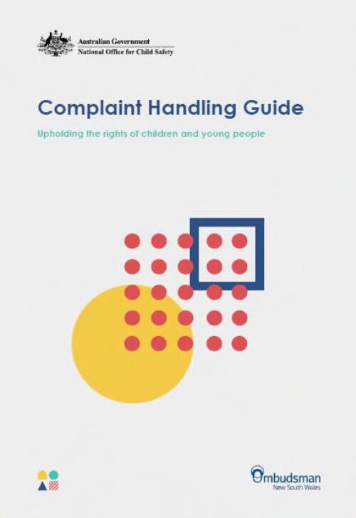 Complaint handling guide : upholding the rights of children and young people / Ombudsman New South Wales