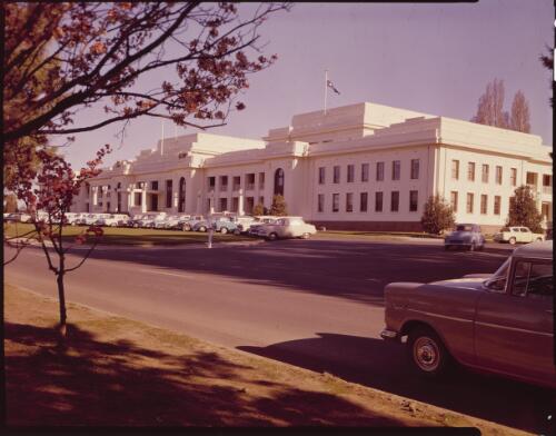 Parliament House, Canberra [picture] / [Frank Hurley]