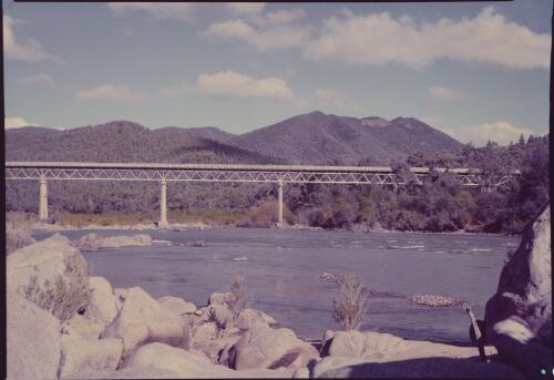 McKillops Bridge, across the Snowy River, New South Wales [picture] / [Frank Hurley]