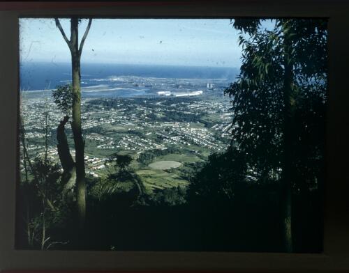 View from Mount Kiera towards Port Kembla, New South Wales [picture] / [Frank Hurley]