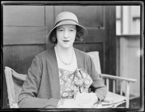 Mrs Roland Kitson, New South Wales, 18 March 1932 [picture]