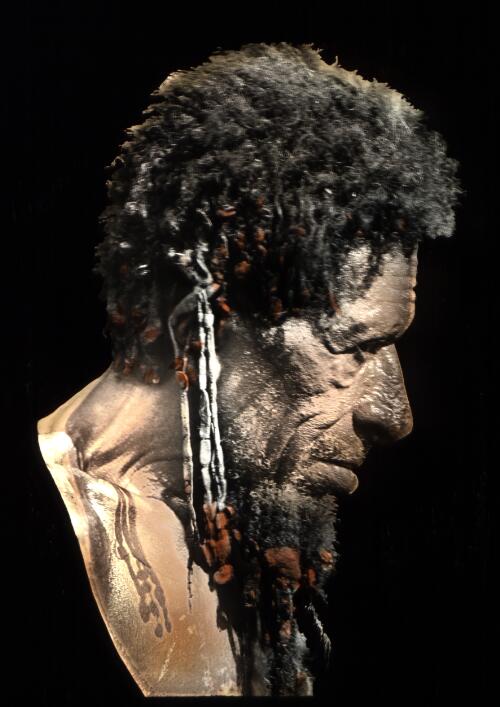 A patriarch of Urama [picture] : [Papua] / [Frank Hurley]