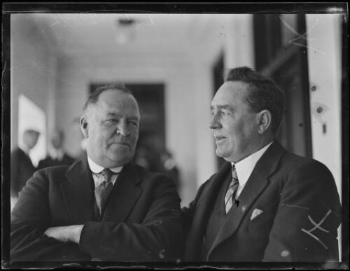 David Charles McGrath with another man, New South Wales, ca. 1931 [picture]