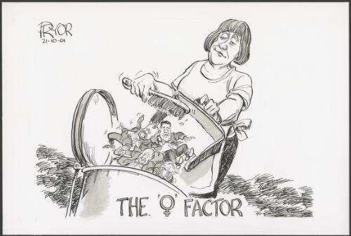 "The female factor", 2001 [picture] / Pryor