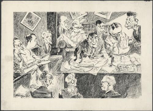Impression of Smith's Weekly workroom [picture] / Syd Miller