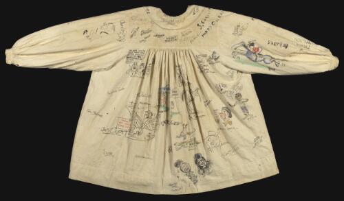 Painting smock belonging to Stan Cross, approximately 1948 [realia] / Stan Cross