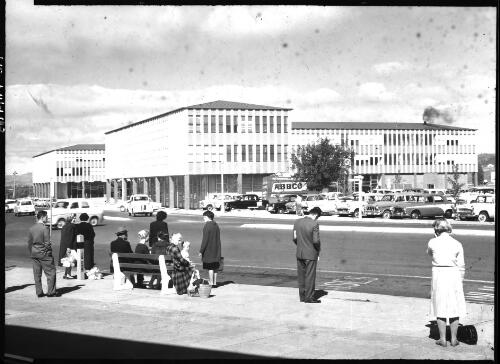 [North and South buildings, Canberra, 2] [picture] / [Frank Hurley]