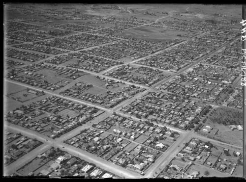 Aerial view B.H. general scene high altitude [picture] : [Broken Hill, New South Wales] / [Frank Hurley]