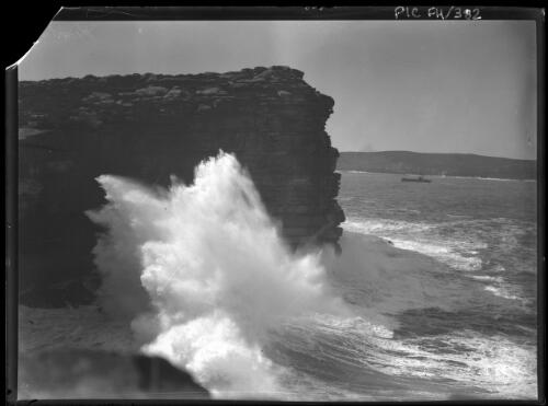 [The Heads, Sydney Harbour, 1940s] [picture] : [Sydney Harbour, New South Wales] / [Frank Hurley]