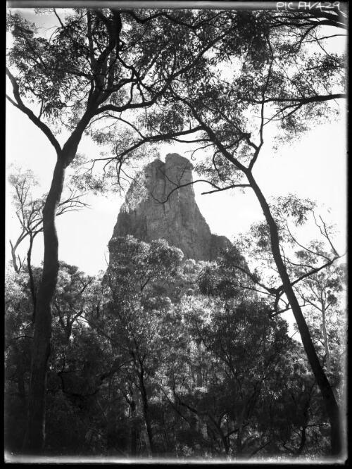 Warrumbungle Range N.S.W. [2] [picture] : [Warrumbungle Mountains, New South Wales] / [Frank Hurley]