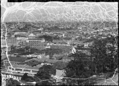 [Panorama of Brisbane, panel including the Producers Co-operative Distributing Society Ltd., K&R House] [picture] : [Brisbane, Queensland] / [Frank Hurley]