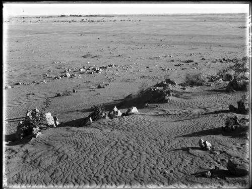Sand drift country [picture] : [Broken Hill, New South Wales] / [Frank Hurley]