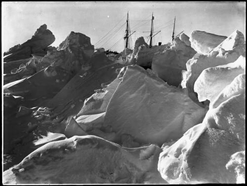 The Endurance is overwhelmed  [Shackleton expedition, 1914-1916] [picture] : [Antarctica] / [Frank Hurley]