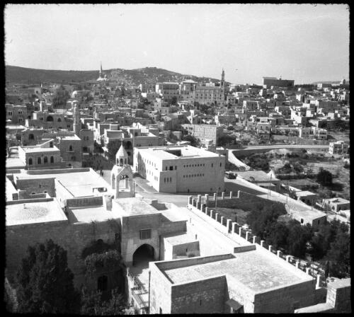 Bethlehem [rooftops viewed from above] [picture] / [Frank Hurley]