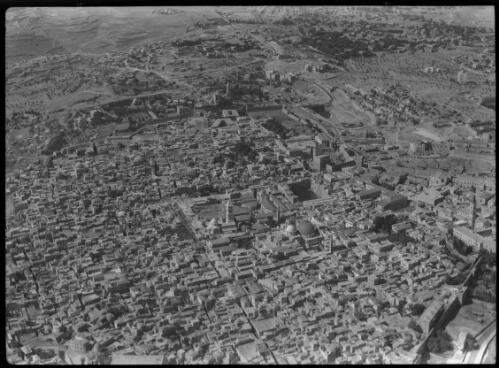 Aerial, Jerusalem [picture] / [Frank Hurley]