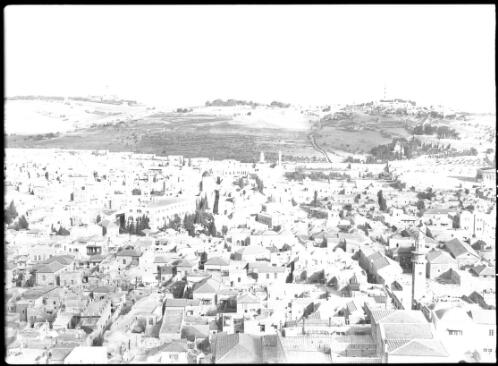 Jerusalem from Tower [of David] [picture] / [Frank Hurley]