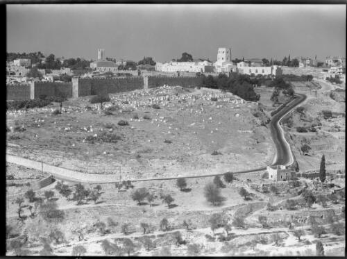 Panorama of Holy City [5] [picture] / [Frank Hurley]