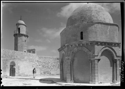 The Church of the Ascension on summit of Mt of Olives [picture] / [Frank Hurley]