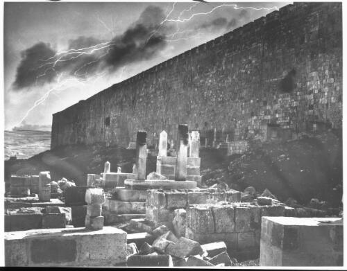 Jewish Cemetery on slope Mt Olives [picture] / [Frank Hurley]
