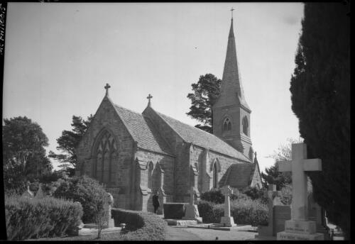 [St John's Church, Reid,Canberra] [picture] / [Frank Hurley]