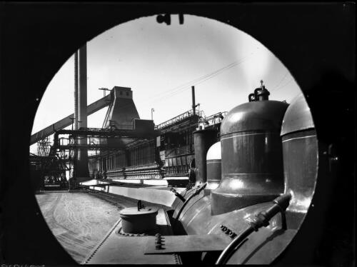 The coke ovens, B.H.P. Steelworks [picture] : [Newcastle, New South Wales] / [Frank Hurley]