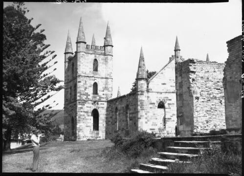 Port Arthur Church [picture] : [Port Arthur, Tasmania] / [Frank Hurley]