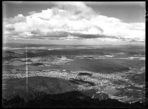 Three scenes from top Mt Wellington [3] [picture] : [Hobart, Tasmania] / [Frank Hurley]