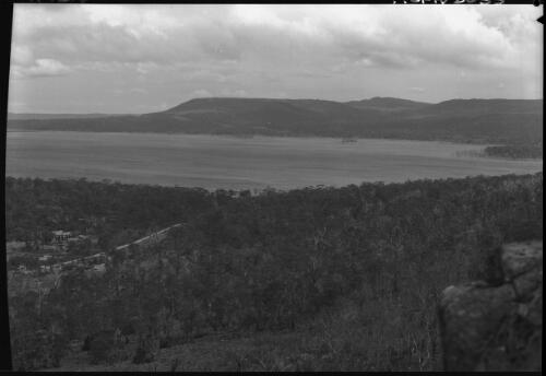 Panorama of the Great Lake [1] [picture] : [Great Lakes, Tasmania] / [Frank Hurley]