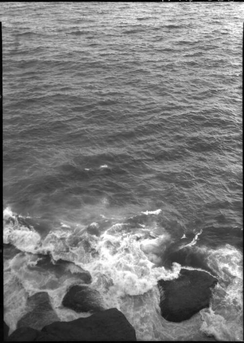 [The sea with a rough patch or rocks] [picture] : [Tasmania] / [Frank Hurley]