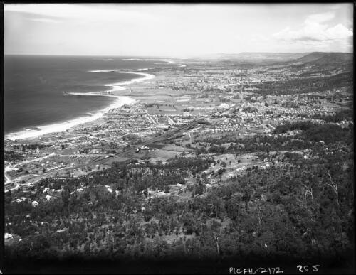 Panorama from Sublime Point open [picture] : [South Coast, New South Wales] / [Frank Hurley]