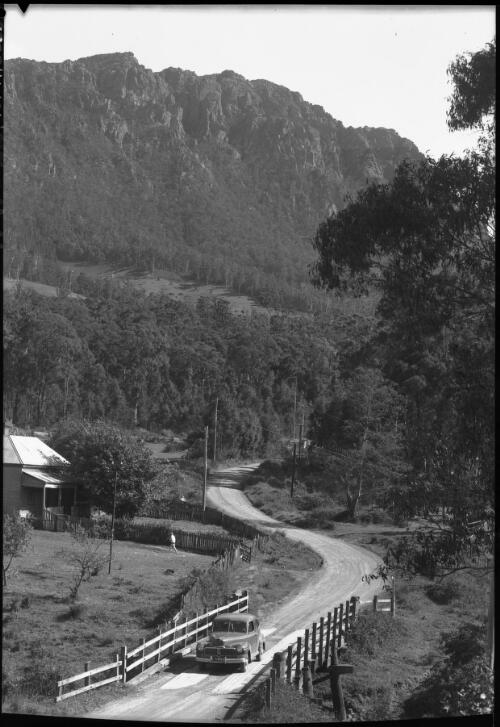 Mt Roland from Claude Road [picture] : [North West Coast, Tasmania] / [Frank Hurley]