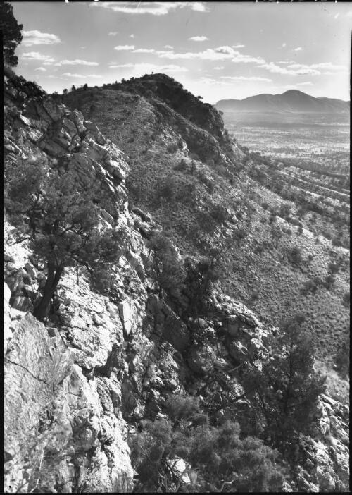 [The MacDonnell Ranges] [picture] : [Central Australia] / [Frank Hurley]